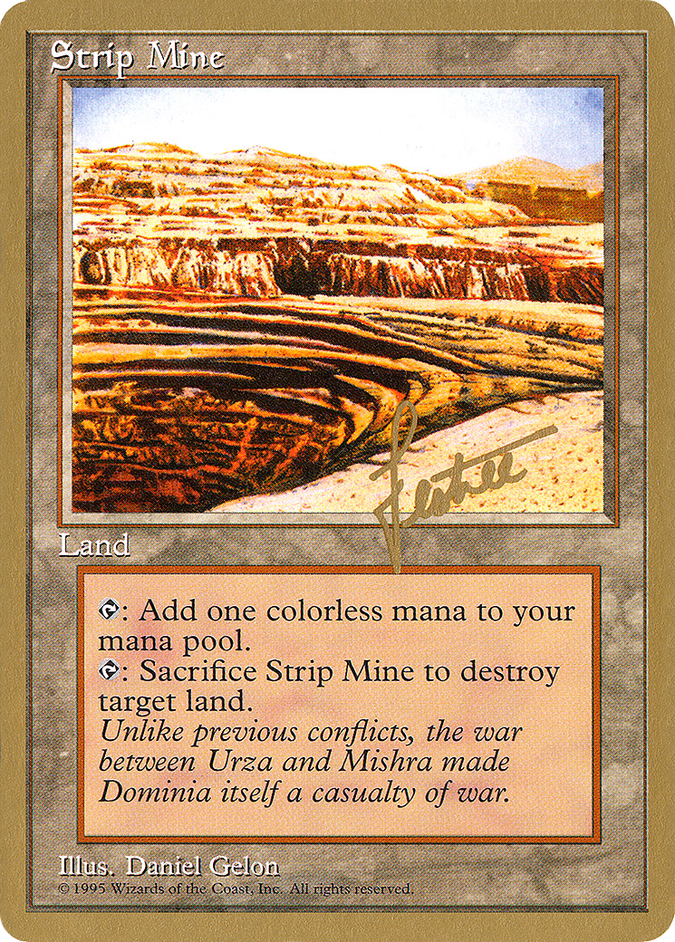 {C} Strip Mine (Bertrand Lestree) [Pro Tour Collector Set][GB PTC BL363]