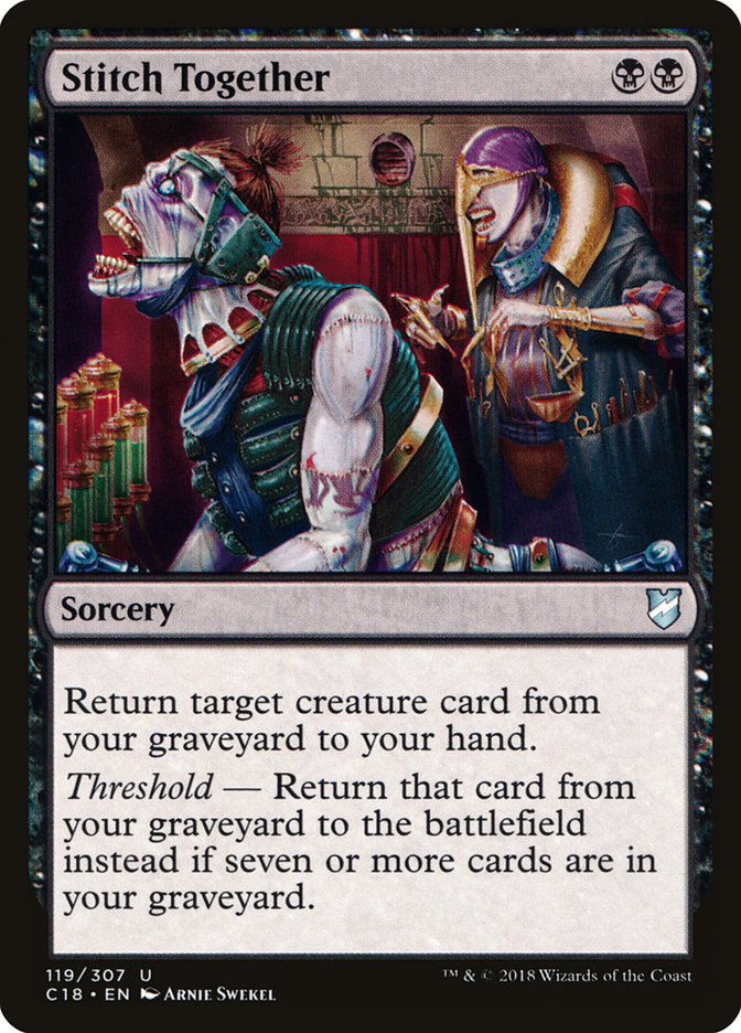 {C} Stitch Together [Commander 2018][C18 119]