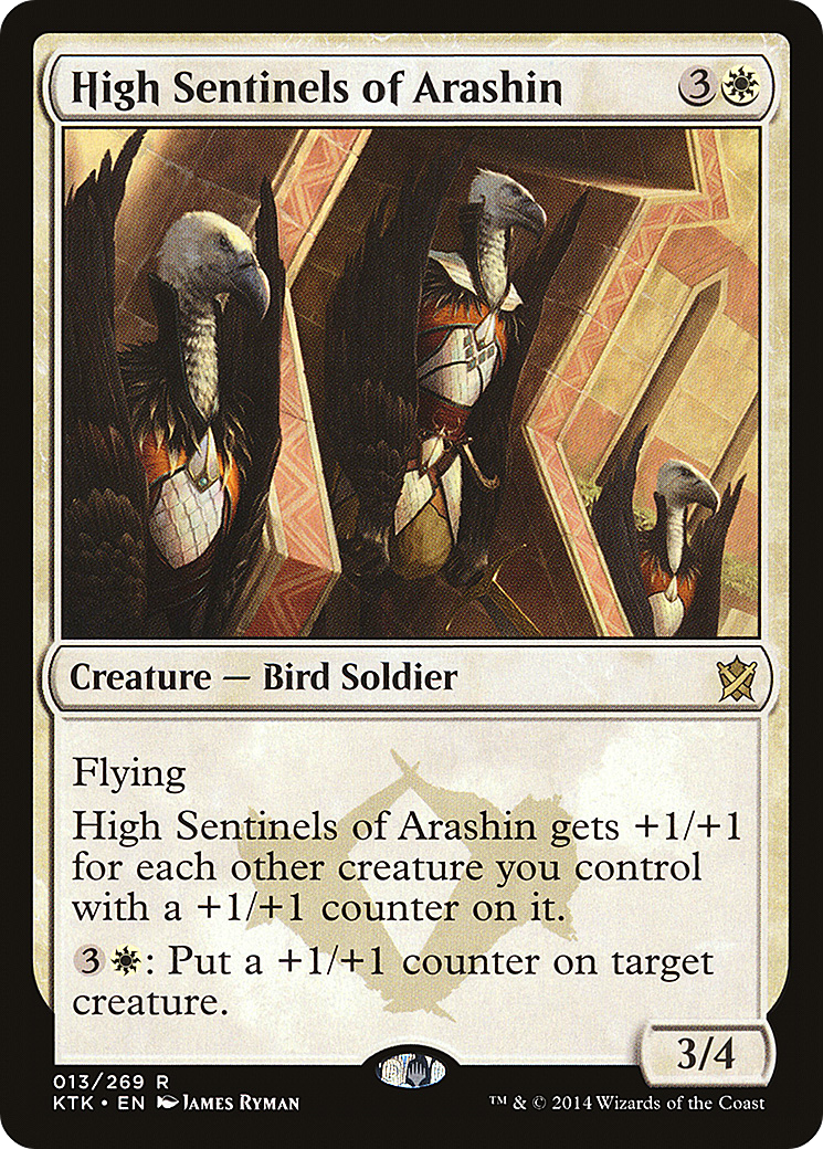 {R} High Sentinels of Arashin [Khans of Tarkir][KTK 013]