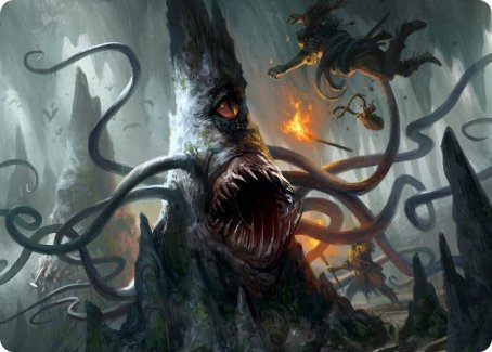 {A} Roper Art Card [Dungeons & Dragons: Adventures in the Forgotten Realms Art Series][AAFR 025]