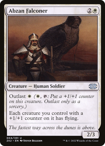 {C} Abzan Falconer [Double Masters 2022][2X2 004]