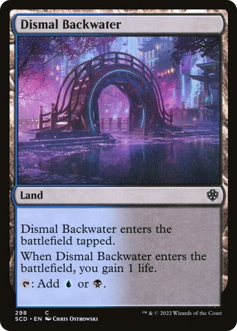 {C} Dismal Backwater [Starter Commander Decks][SCD 298]