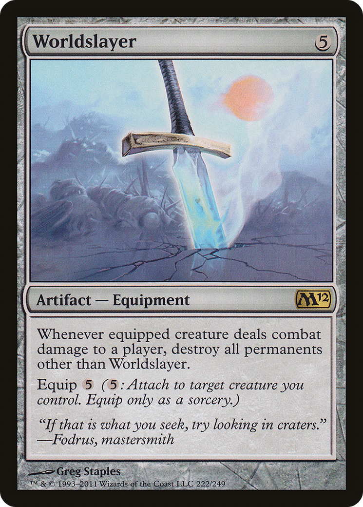 {R} Worldslayer [Magic 2012][M12 222] - Misty Mountain Games