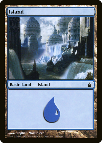 {B}[RAV 291] Island (291) [Ravnica: City of Guilds]