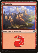 {B}[C19 297] Mountain (297) [Commander 2019]