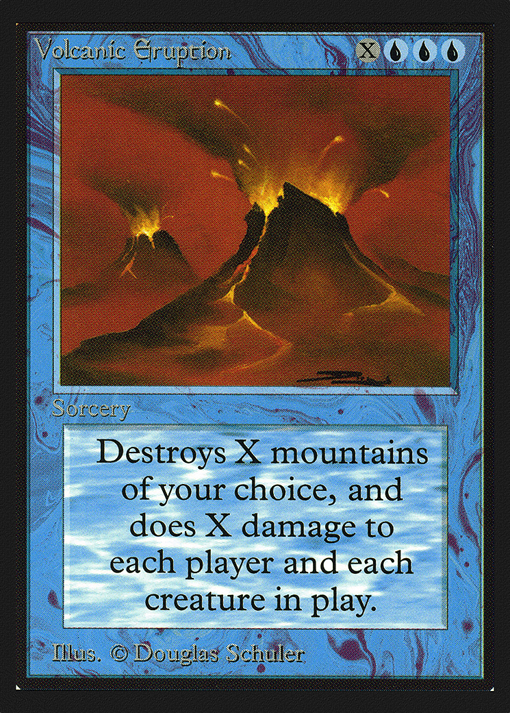 {R} Volcanic Eruption [International CollectorsÃ¢Â€Â™ Edition][GB CEI 089]