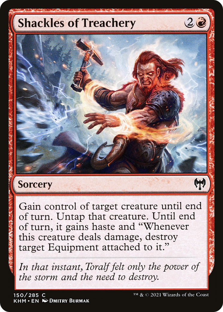 {C} Shackles of Treachery [Kaldheim][KHM 150]