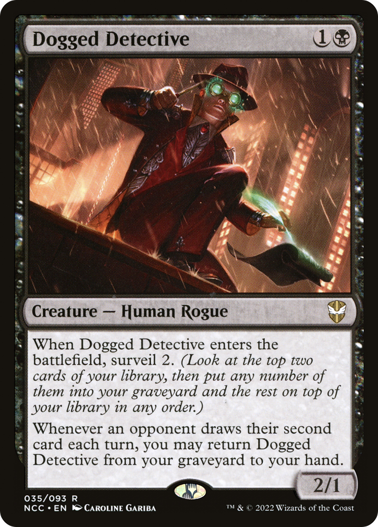 {R} Dogged Detective [Streets of New Capenna Commander][NCC 035]