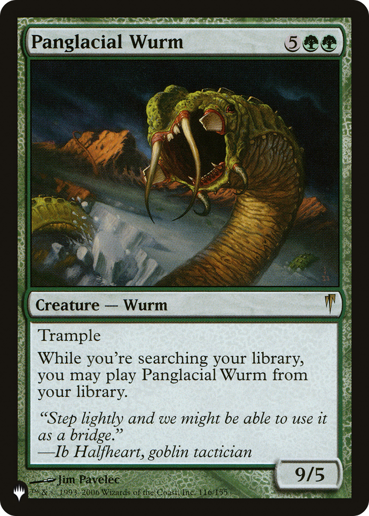 Panglacial Wurm [PLST CSP-116]  Foil