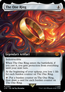 {R} The One Ring (Extended Art) [The Lord of the Rings: Tales of Middle-Earth][LTR 380]