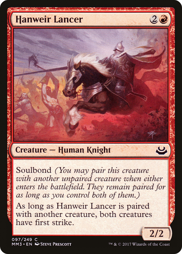 {C} Hanweir Lancer [Modern Masters 2017][MM3 097]