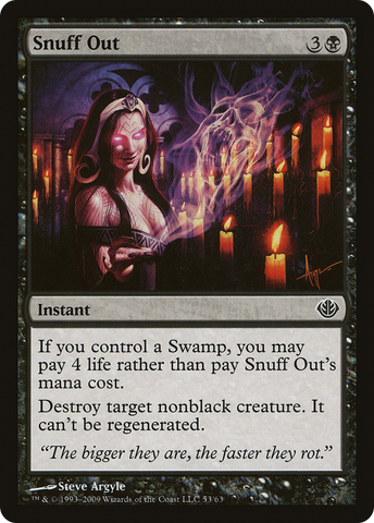 {C} Snuff Out [Duel Decks: Garruk vs. Liliana][DDD 053]