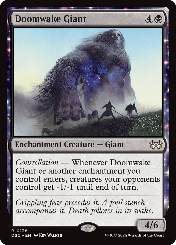 {R} Doomwake Giant [Duskmourn: House of Horror Commander][DSC 138]