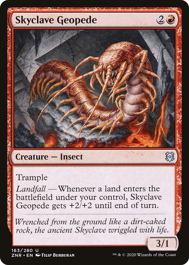 {C} Skyclave Geopede [Zendikar Rising][ZNR 163]