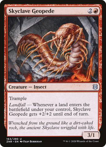{C} Skyclave Geopede [Zendikar Rising][ZNR 163]