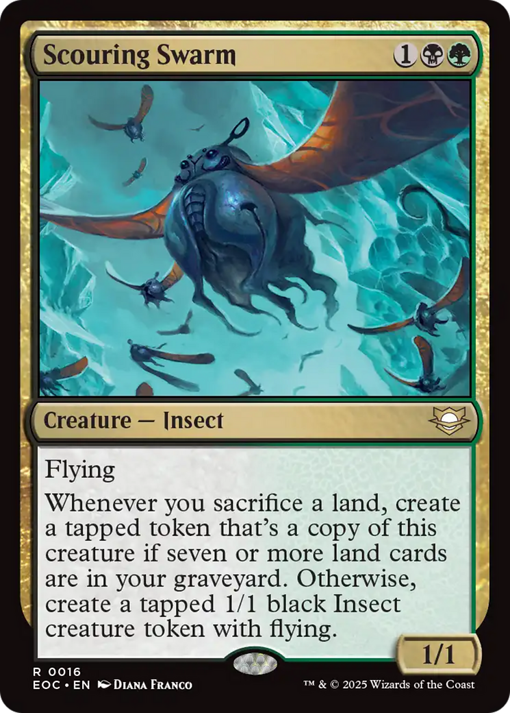 {@@ EOC R} Scouring Swarm [Edge of Eternities Commander][EOC 016]