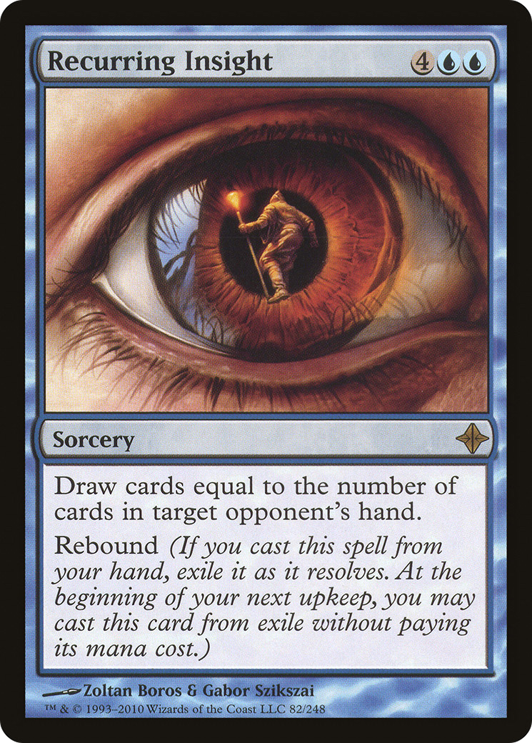 {R} Recurring Insight [Rise of the Eldrazi][ROE 082]