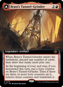 {@R} Brass's Tunnel-Grinder // Tecutlan, The Searing Rift (Extended Art) [The Lost Caverns of Ixalan][LCI 373]