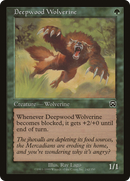 {C} Deepwood Wolverine [Mercadian Masques][MMQ 242]