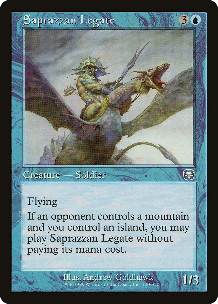 {C} Saprazzan Legate [Mercadian Masques][MMQ 100]