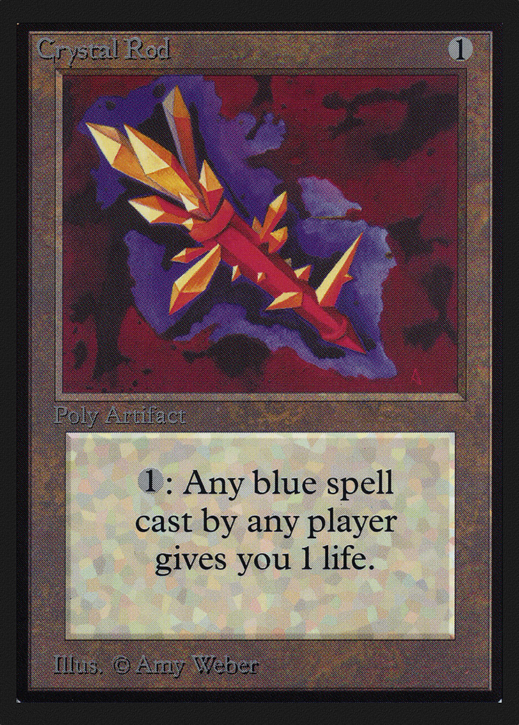 {C} Crystal Rod [Collectorsâ Edition][GB CED 240]