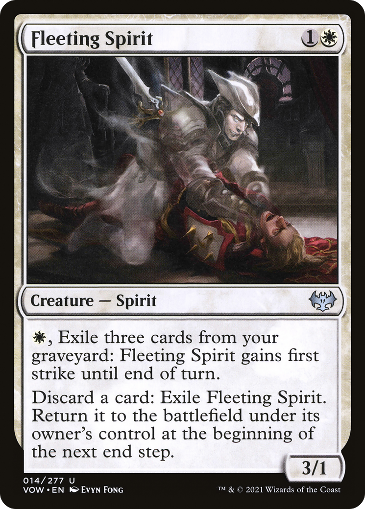 {C} Fleeting Spirit [Innistrad: Crimson Vow][VOW 014]