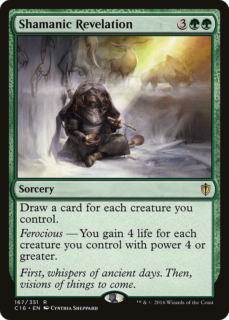 {R} Shamanic Revelation [Commander 2016][C16 167] - Misty Mountain Games