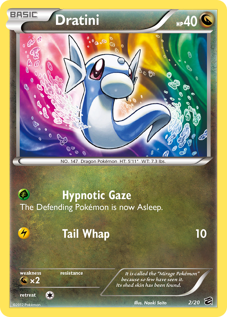 [PKM-R] Dratini (2/20) [Black & White: Dragon Vault]