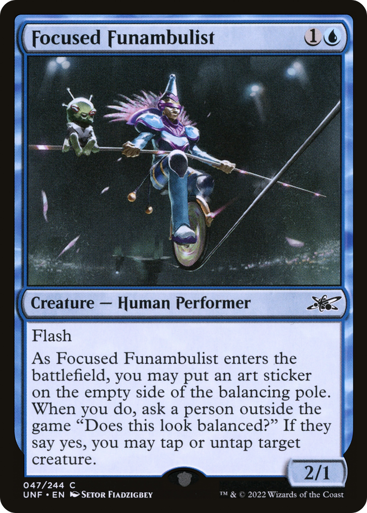 {C} Focused Funambulist [Unfinity][UNF 047]