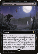 {R} Predators' Hour (Extended Art) [Innistrad: Crimson Vow Commander][VOC 059]