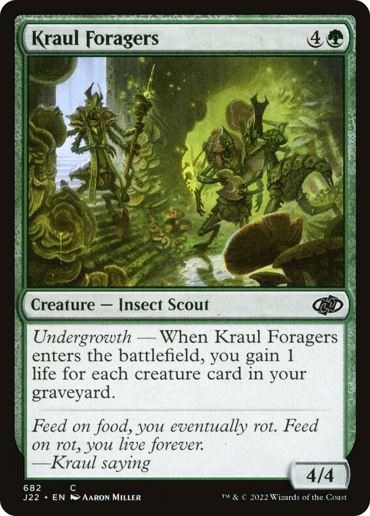 {C} Kraul Foragers [Jumpstart 2022][J22 682]