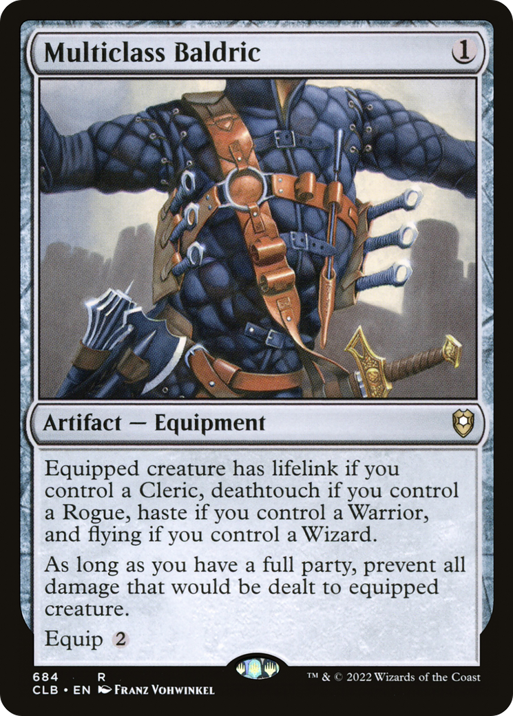 {R} Multiclass Baldric [Commander Legends: Battle for Baldur's Gate][CLB 684]
