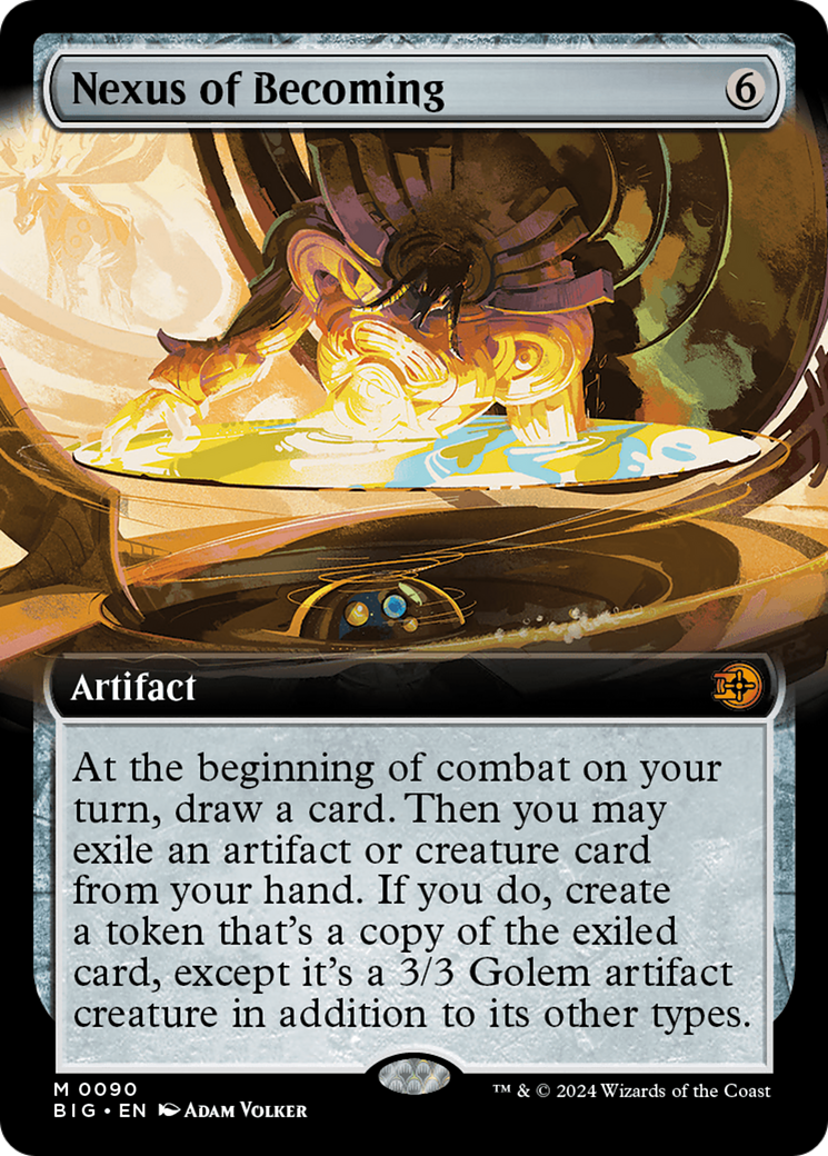 {@R} Nexus of Becoming (Extended Art) [Outlaws of Thunder Junction: The Big Score][BIG 090]