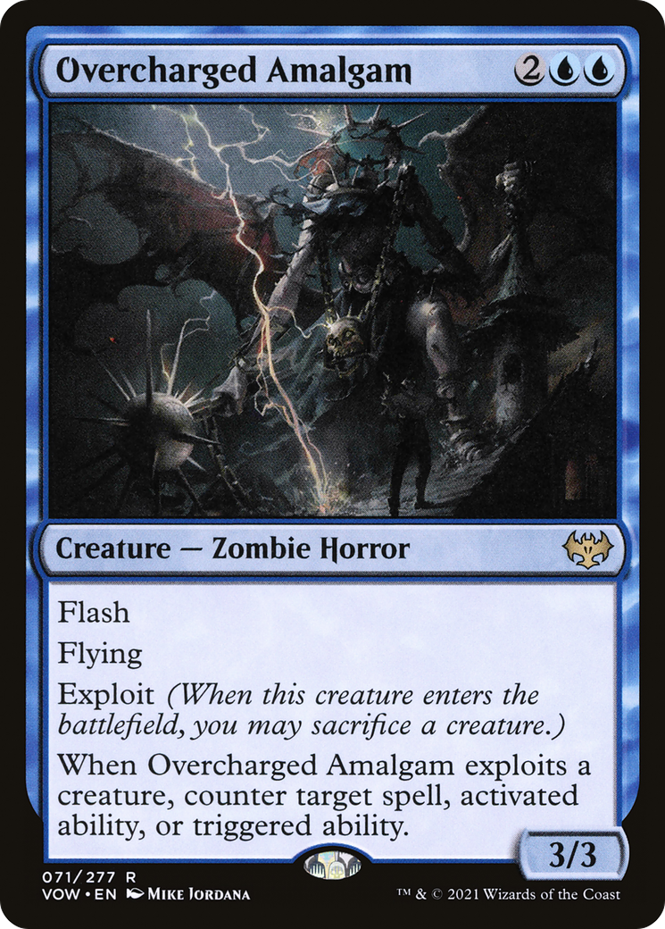 {R} Overcharged Amalgam [Innistrad: Crimson Vow][VOW 071]