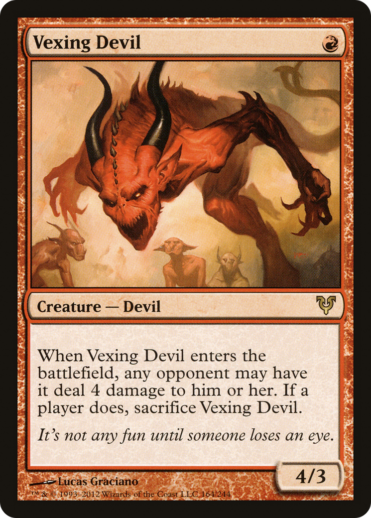 {R} Vexing Devil [Avacyn Restored][AVR 164] - Misty Mountain Games