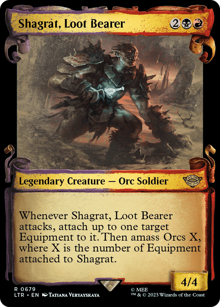 {R} Shagrat, Loot Bearer [The Lord of the Rings: Tales of Middle-Earth Showcase Scrolls][LTR 679]