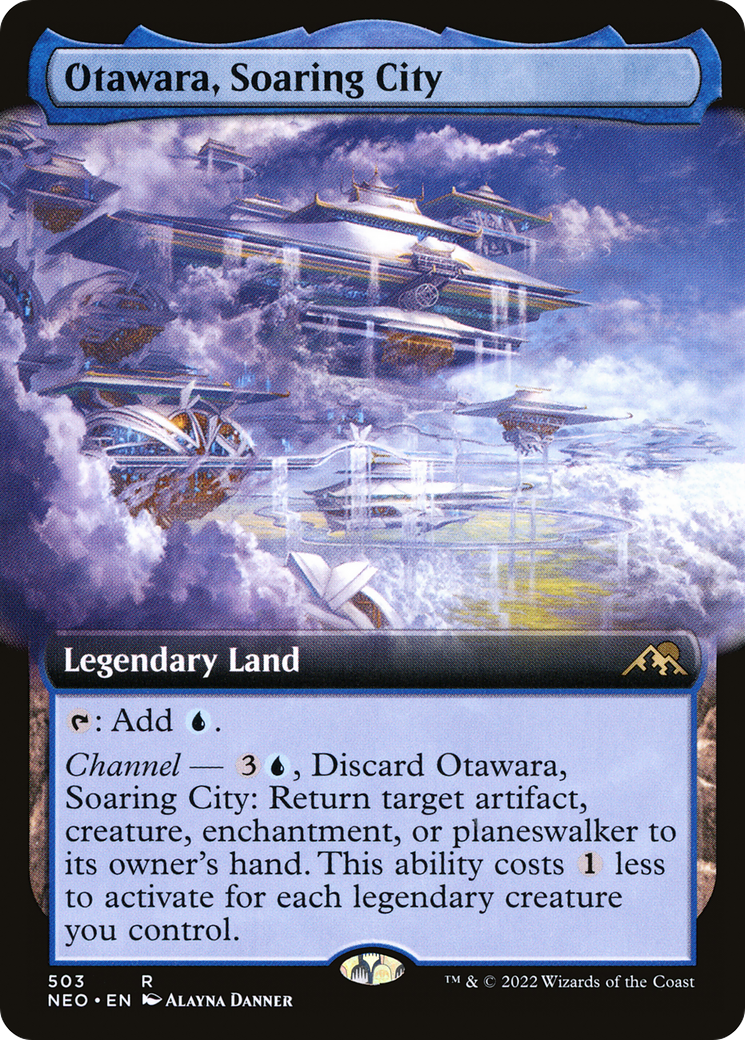{R} Otawara, Soaring City (Extended Art) [Kamigawa: Neon Dynasty][NEO 503]