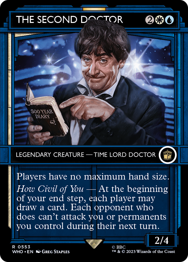{R} The Second Doctor (Showcase) [Doctor Who][WHO 553]