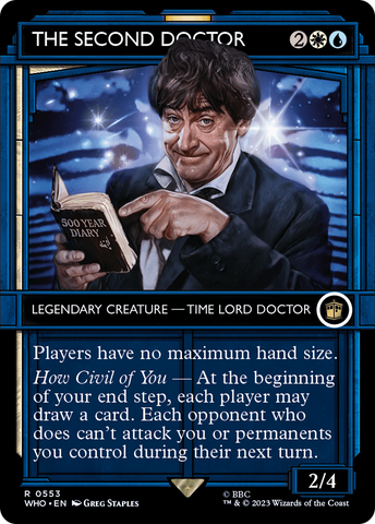 {R} The Second Doctor (Showcase) [Doctor Who][WHO 553]