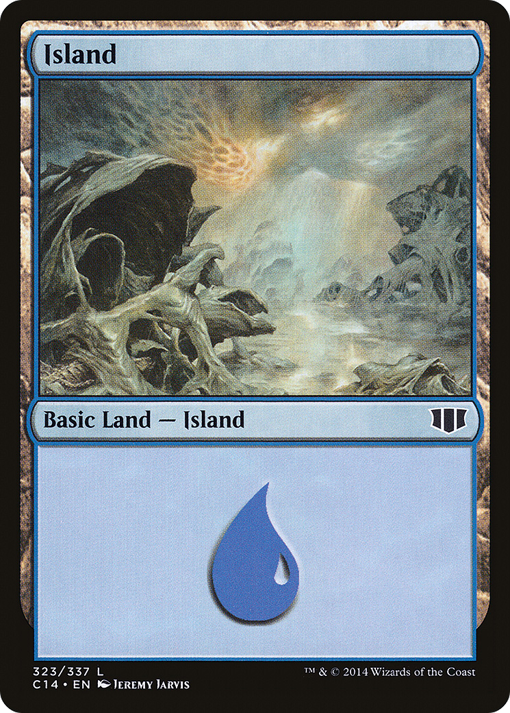 {B}[C14 323] Island (323) [Commander 2014]