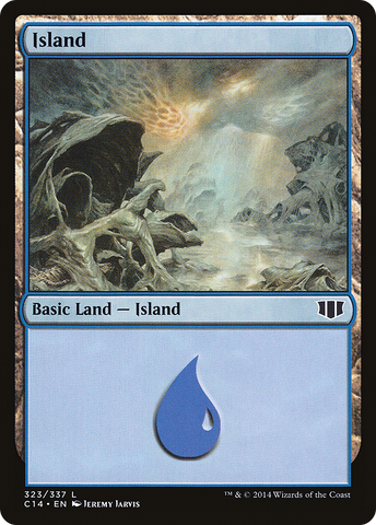 {B}[C14 323] Island (323) [Commander 2014]