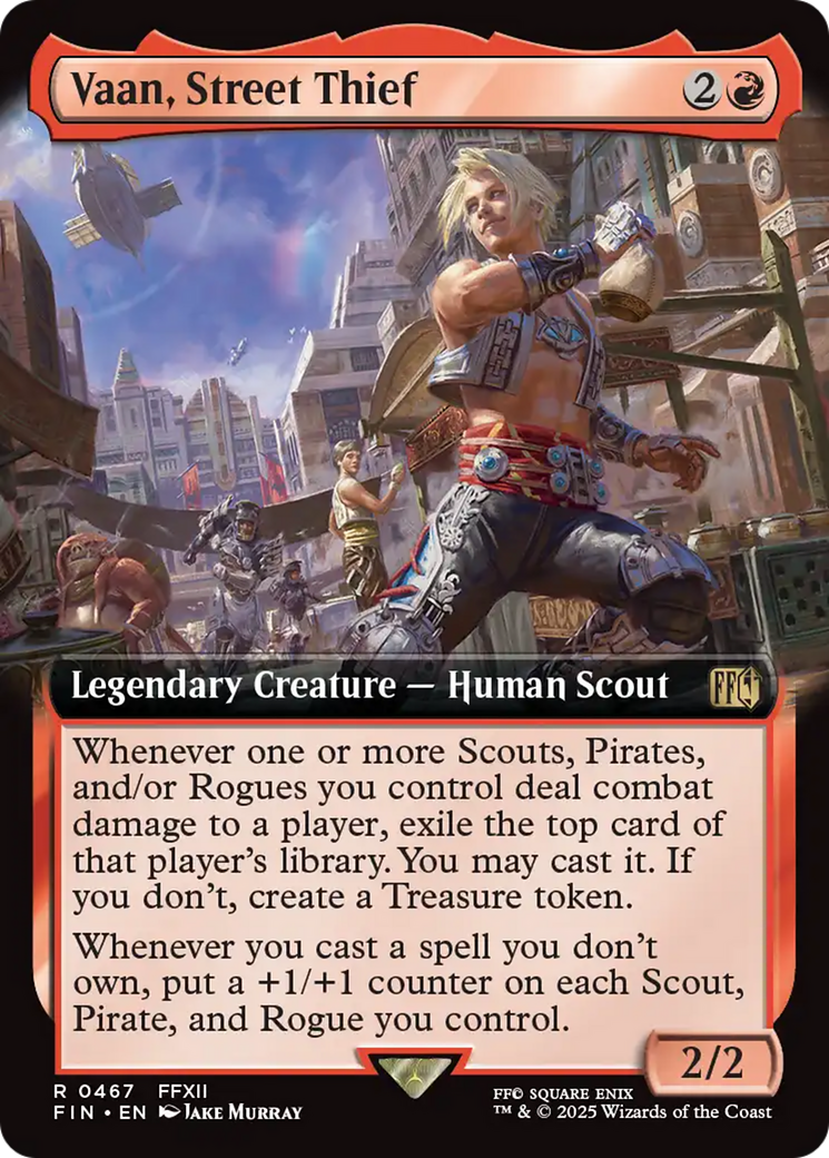 {@R} Vaan, Street Thief (Extended Art) [FINAL FANTASY][FIN 467]
