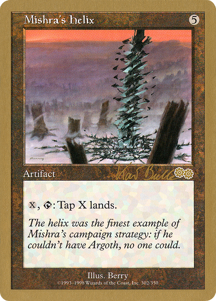 {R} Mishra's Helix (Kai Budde) [World Championship Decks 1999][GB WC99 KB302]