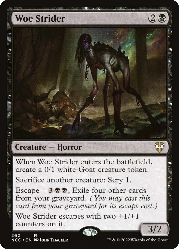 {R} Woe Strider [Streets of New Capenna Commander][NCC 262]