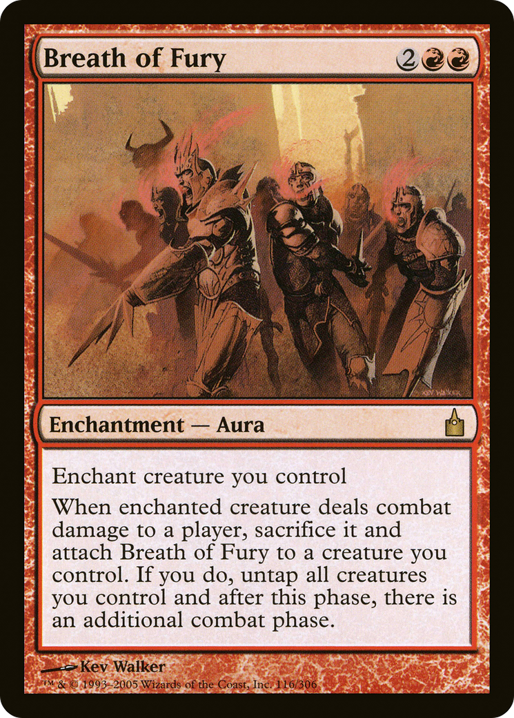 {R} Breath of Fury [Ravnica: City of Guilds][RAV 116]