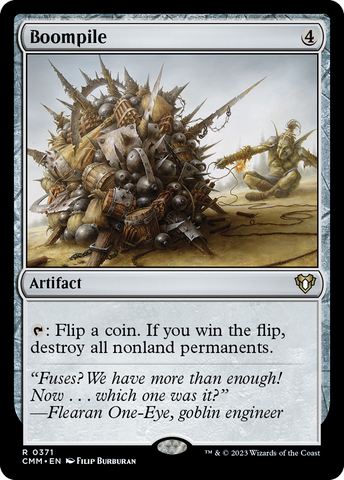 {R} Boompile [Commander Masters][CMM 371]