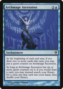 {R} Archmage Ascension [Zendikar][ZEN 042]