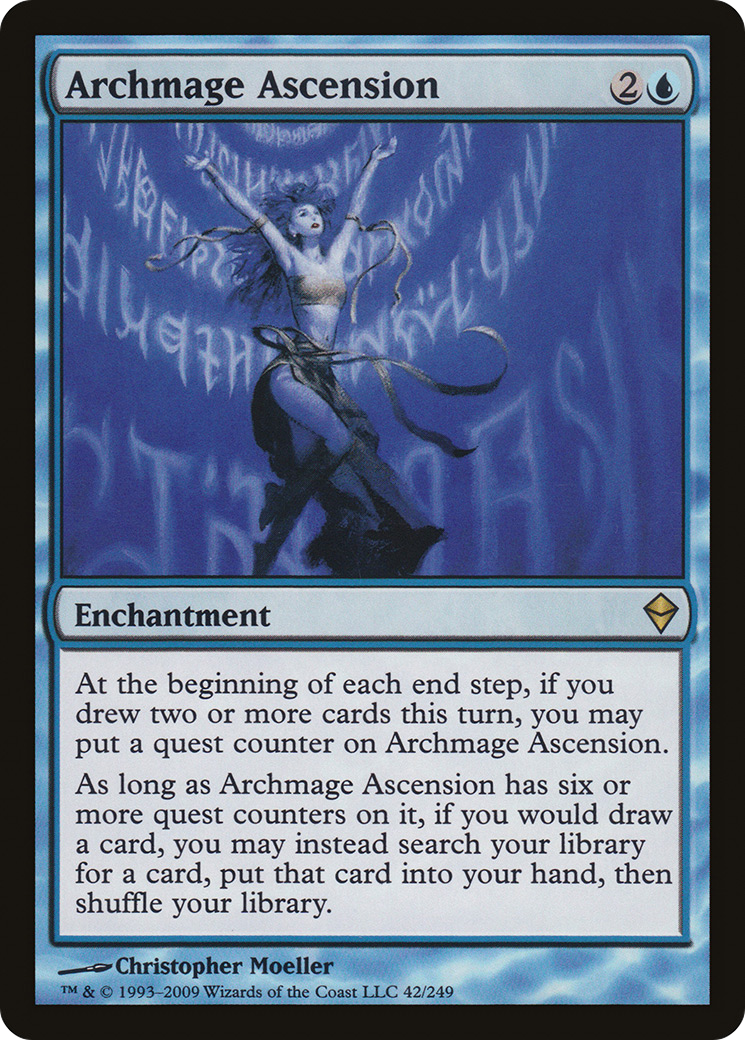 {R} Archmage Ascension [Zendikar][ZEN 042]
