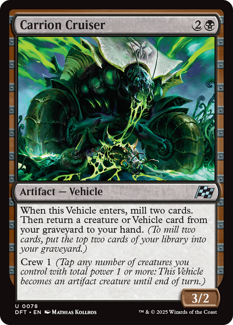 {@C} Carrion Cruiser [Aetherdrift][DFT 078]