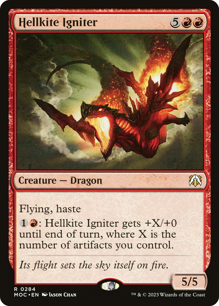 {R} Hellkite Igniter [March of the Machine Commander][MOC 284]